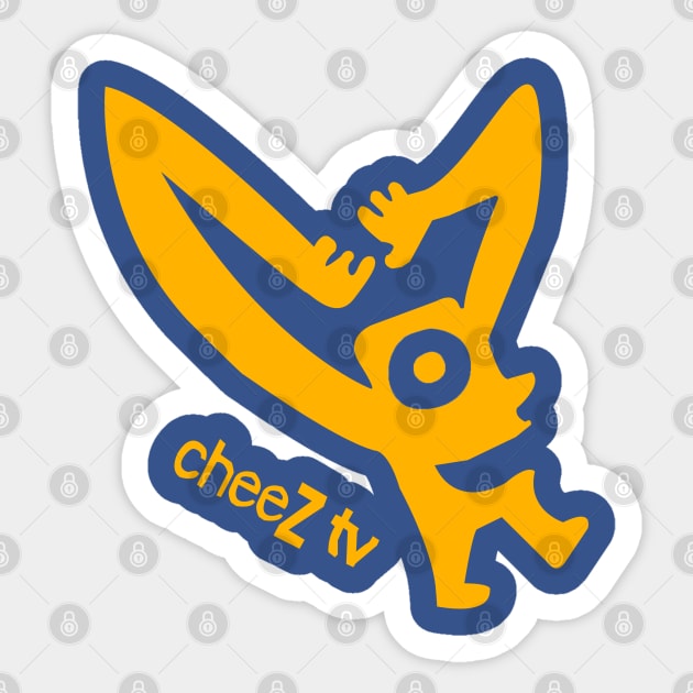 Cheez TV Logo Sticker by Four Finger Discount